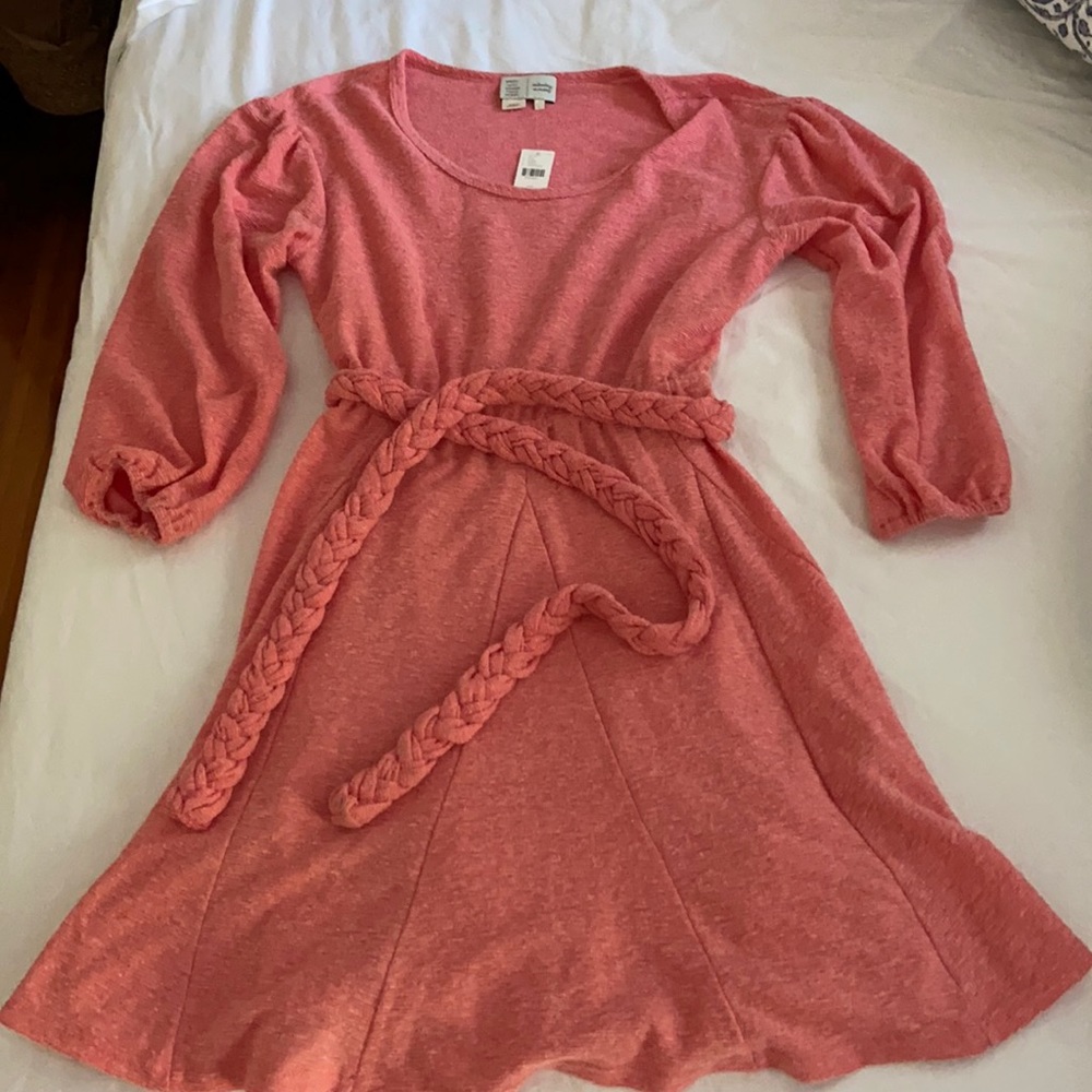 NWT swingy pink dress from Anthropologie